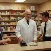 Non-prescription medicines in the pharmacy southport