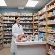 Pharmacy stores prescriptions